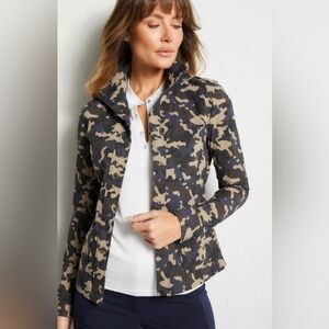 Anatomie Women's Navy, Black and Tan Utility Jacket